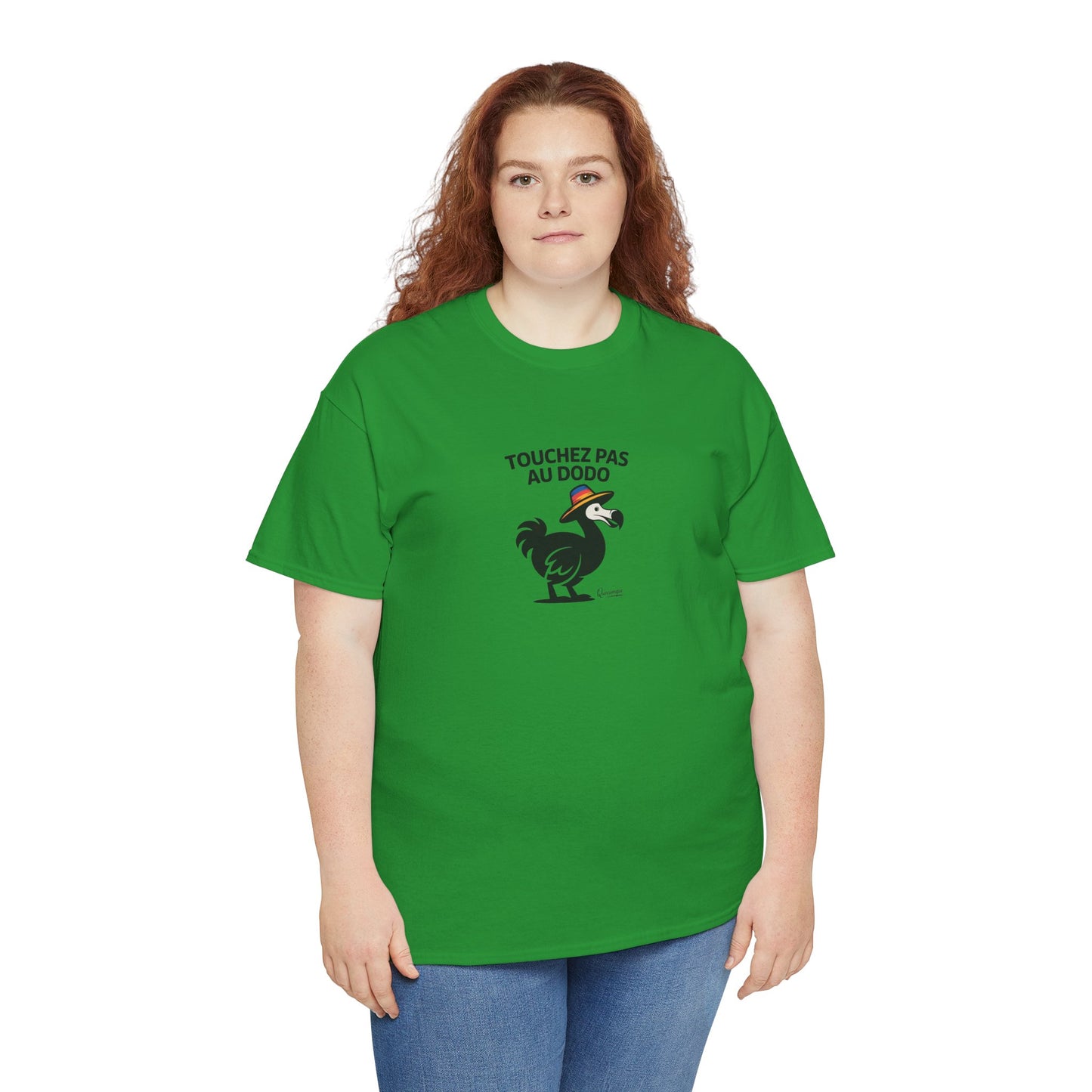 T-shirt Quocumque, " Touchez pas au Dodo ", Confort, Souvenir Unique, Cadeau, Unisexe, Délicatesse, Homme, Femme, Adulte, Sportif, Liberté, Détente