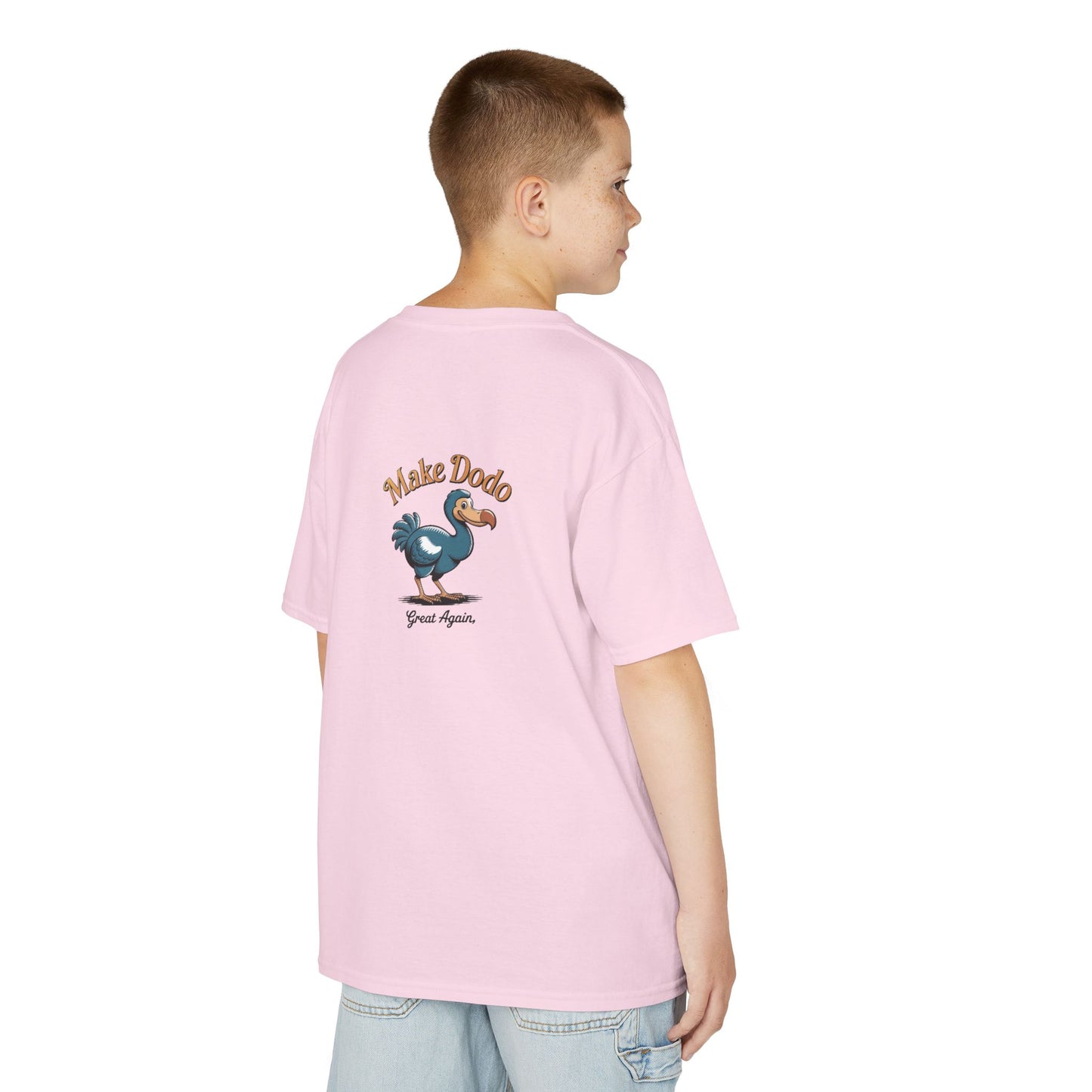 T-shirt "Make Dodo Great Again", Île de La Réunion, Douceur Coton, Style Unique, Cadeau Parfait, Vêtement Enfant,  Jeunes Adolescents