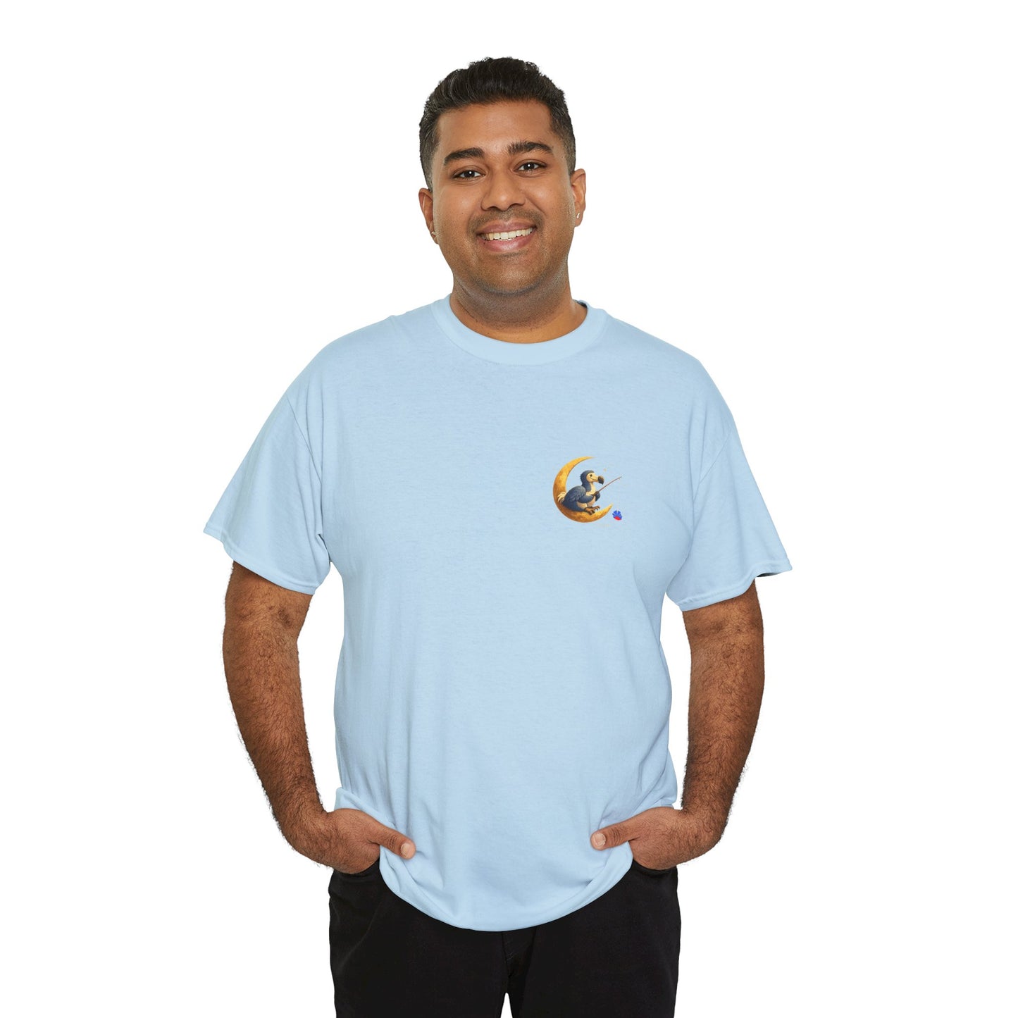 T-shirt "Groupe Lune ", Île de La Réunion", Confort Coton, Sobre, Elégant, Souvenir Unique, Cadeau, Unisexe, Esprit Voyageur