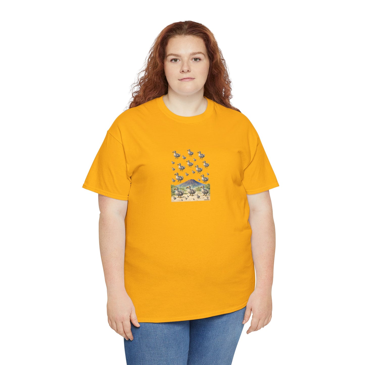T-shirt "Groupe Dodo ", Île de La Réunion", Confort Coton, Sobre, Elégant, Souvenir Unique, Cadeau, Unisexe, Esprit Voyageur