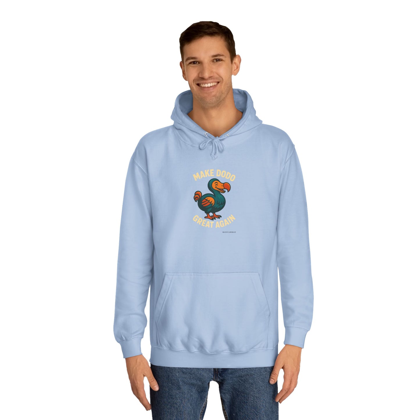 Sweat à Capuche Quocumque "Make Dodo Great Again" pour Adulte, Hoodie, Unisexe, Élégance, Sobriété, Homme, Femme, Animal Totem
