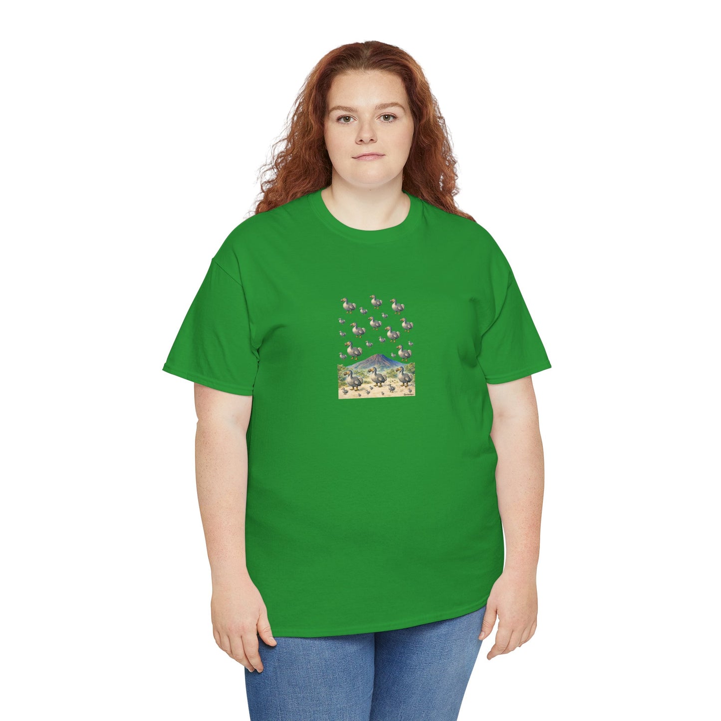 T-shirt "Groupe Dodo ", Île de La Réunion", Confort Coton, Sobre, Elégant, Souvenir Unique, Cadeau, Unisexe, Esprit Voyageur