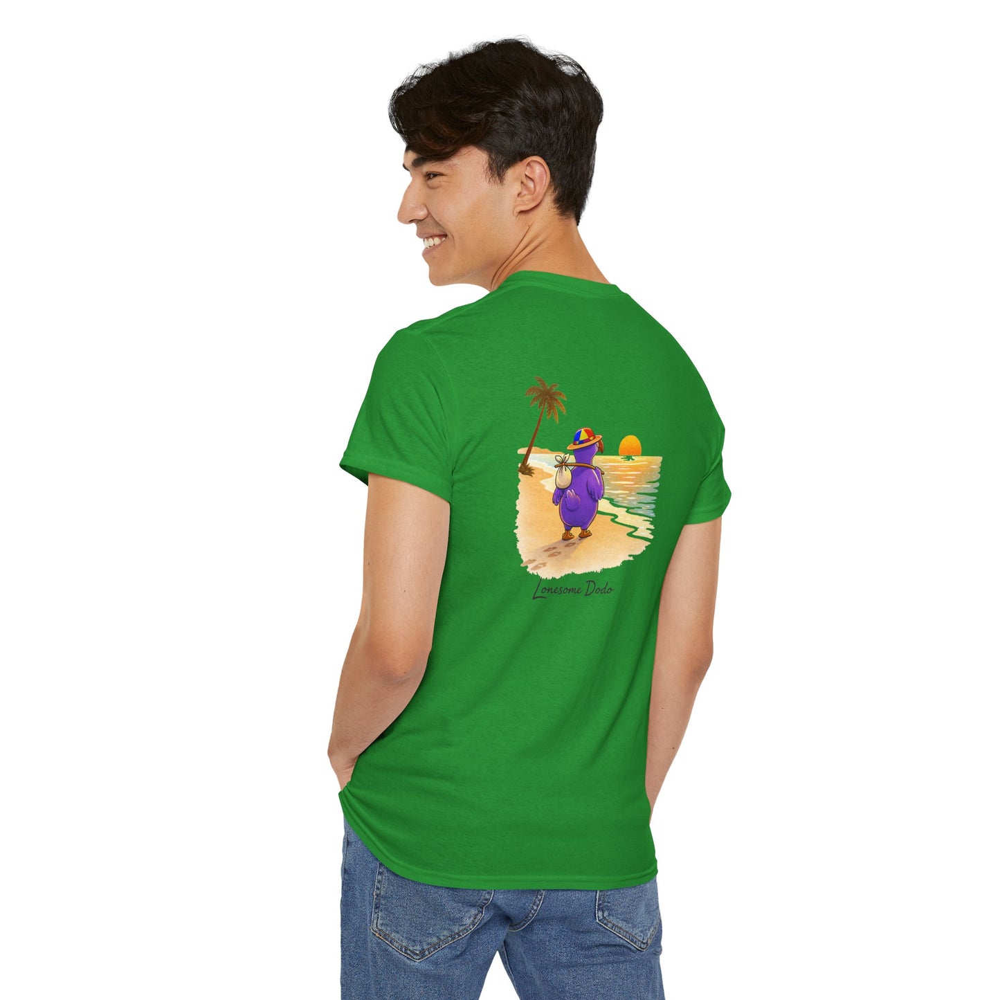 Copy of T-shirt "Île de La Réunion", Confort Coton, Sobre, Elégant, Souvenir Unique, Cadeau, Unisexe, Esprit Voyageur, Adulte