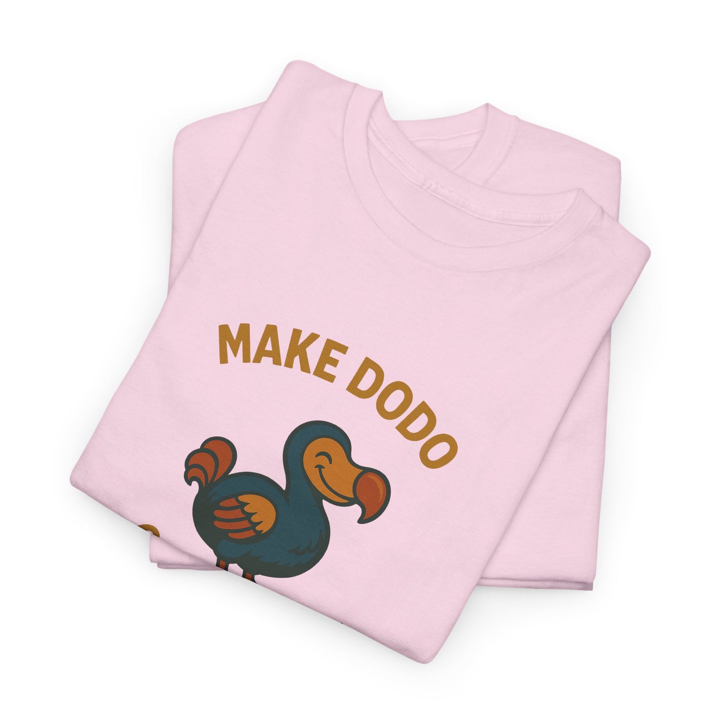 T-Shirt "Make Dodo Great Again", Exotisme, Destination Île de La Réunion, Confort Coton, Sobre, Elégant, Souvenir Unique, Cadeau, Unisexe, Esprit Voyageur