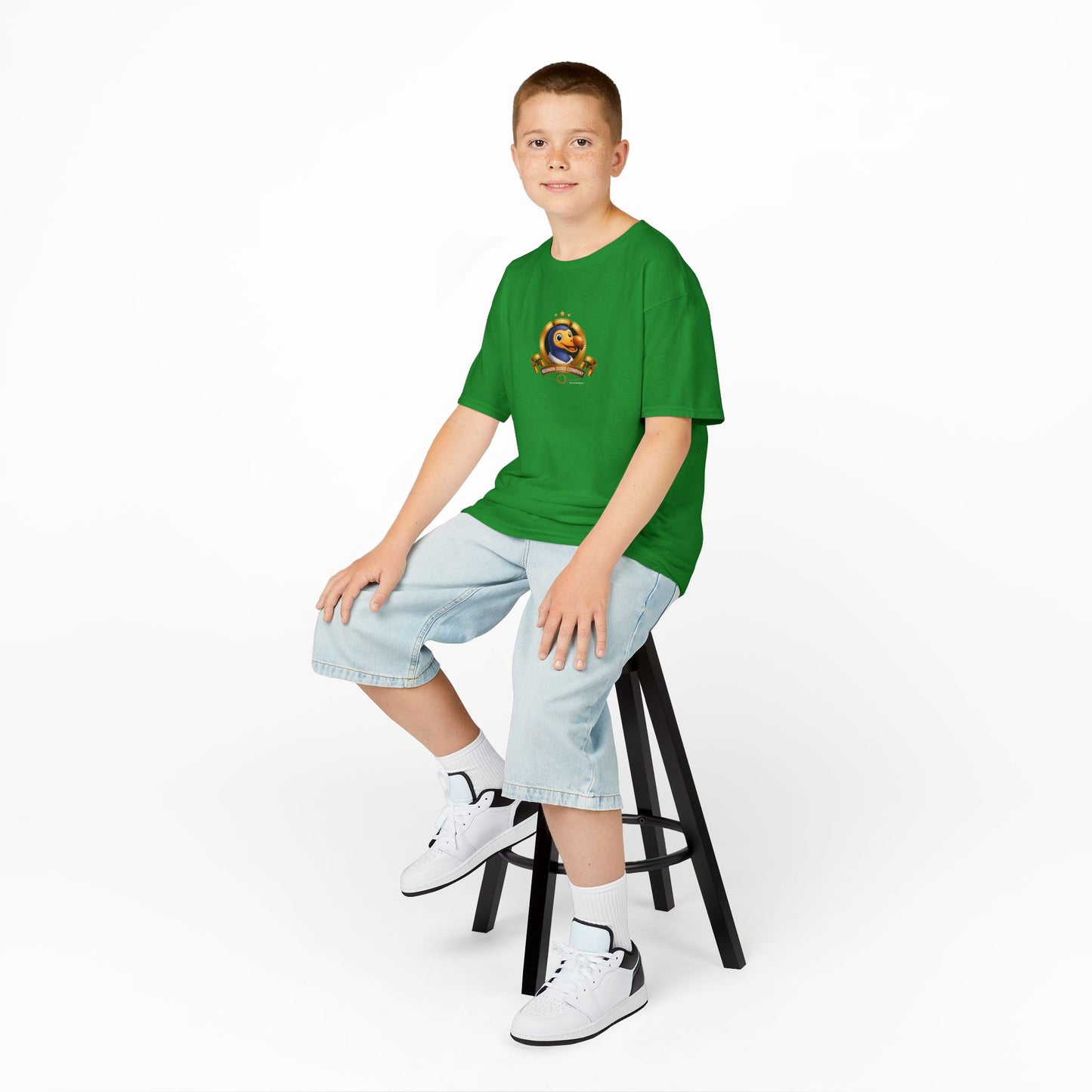 T-shirt " Dodo Cinéma", Pour Marmailles, Douceur Coton, Pour les enfants de 5-6 ans( Taille XS), Pour les 7-8 ans( taille S), Pour les 9-10 ans( taille M), Pour les 11-12 ans( taille L), Pour les 13-14 ans( taille XLS)