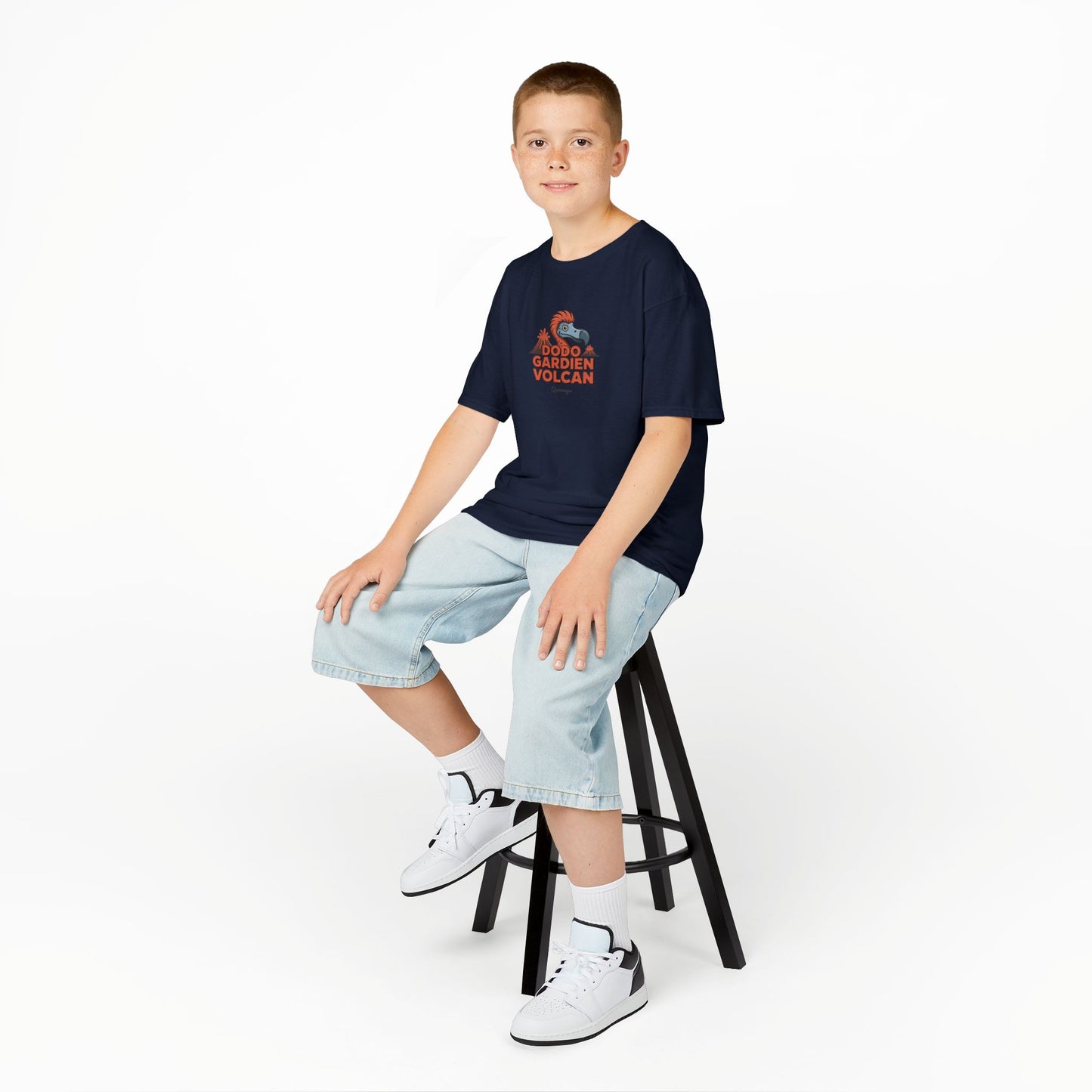 Copy of T-shirt "Gardien Volcan", Pour Marmailles, Douceur Coton, Pour les enfants de 5-6 ans( Taille XS), Pour les 7-8 ans( taille S), Pour les 9-10 ans( taille M), Pour les 11-12 ans( taille L), Pour les 13-14 ans( taille XLS)