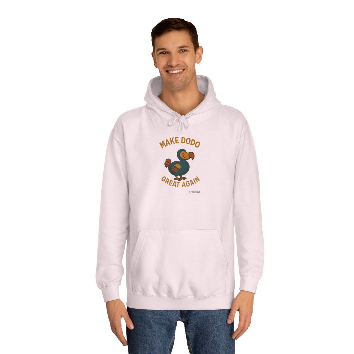 Sweat à Capuche Quocumque "Make Dodo Great Again" pour Adulte, Hoodie, Unisexe, Élégance, Sobriété, Homme, Femme, Animal Totem