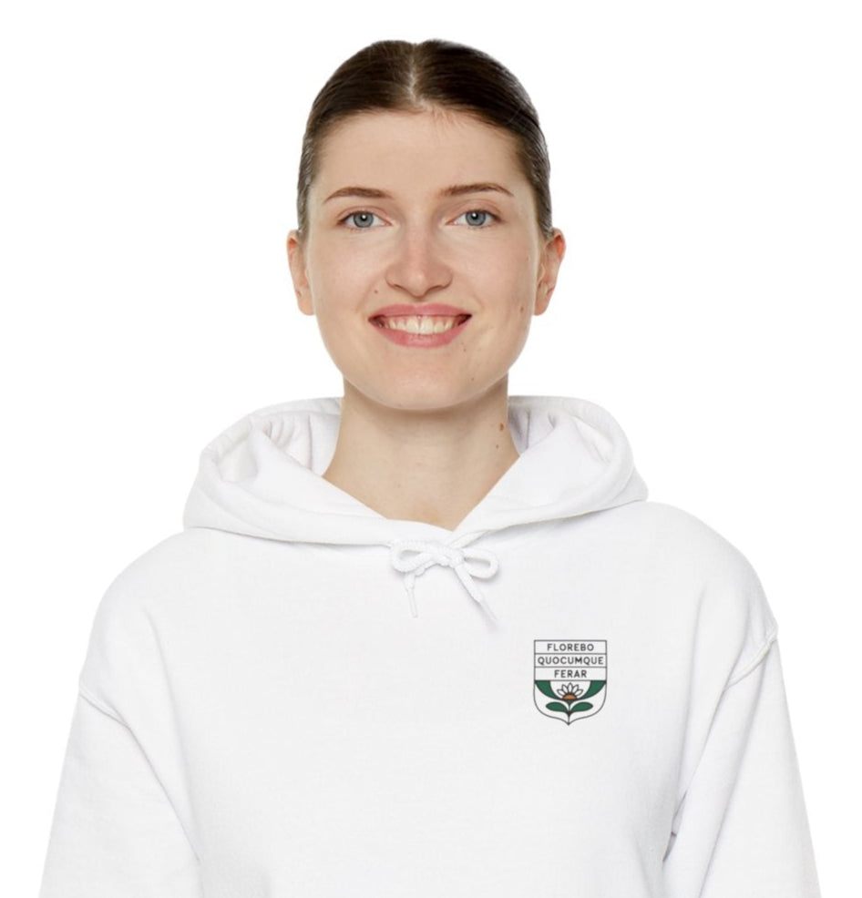 Sweat-Shirt à Capuche Collection " Florebo Quocumque Ferar", Adulte, Homme, Femme, Sportive, Sportif, Décontracté, Classique, La Réunion