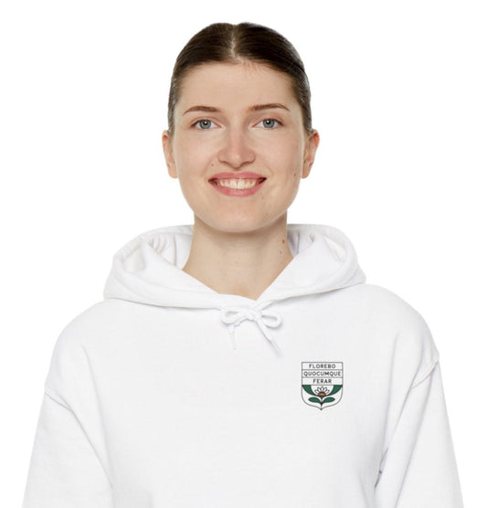 Sweat-Shirt à Capuche Collection " Florebo Quocumque Ferar", Adulte, Homme, Femme, Sportive, Sportif, Décontracté, Classique, La Réunion
