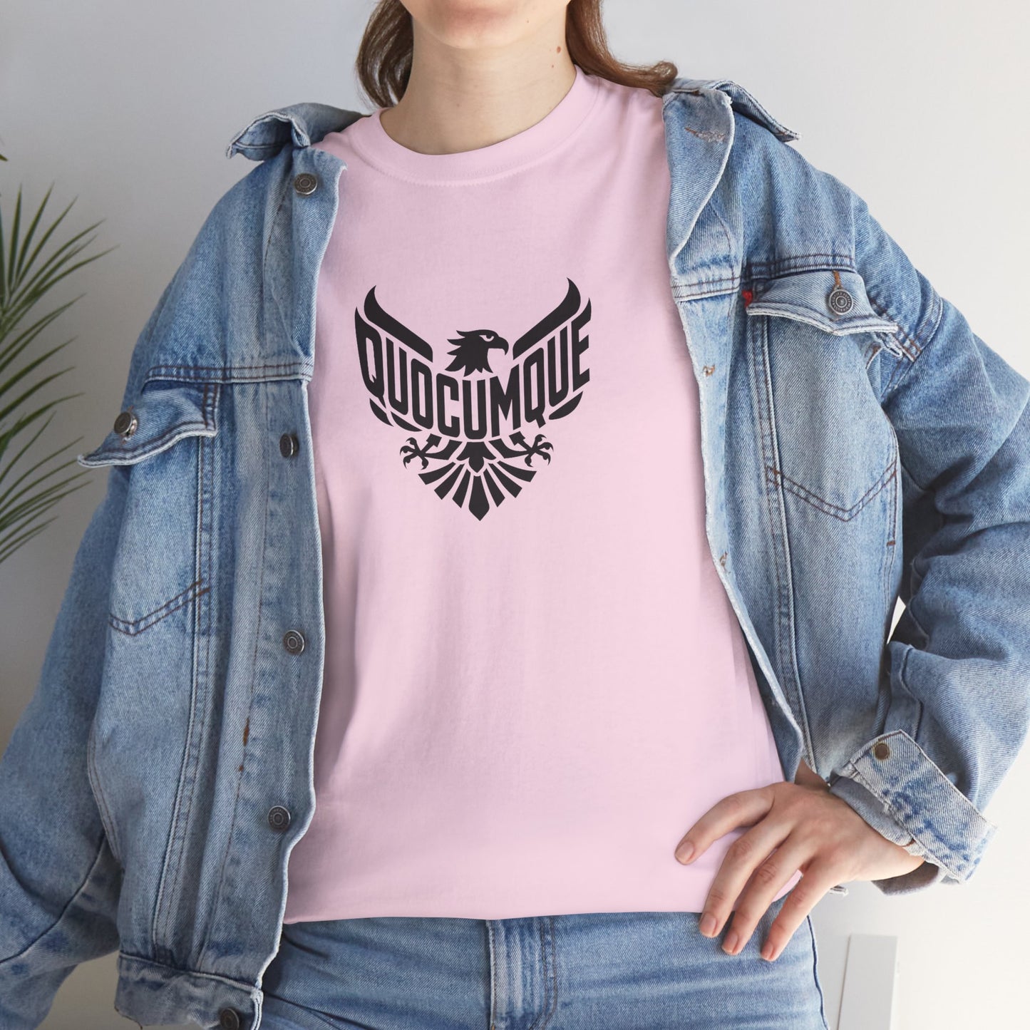 T-shirt Quocumque, Papangue, Aigle, Rapace Local, Confort Coton, Sobre, Elégant, Souvenir Unique, Cadeau, Unisexe, Esprit Voyageur, Adulte, Espace
